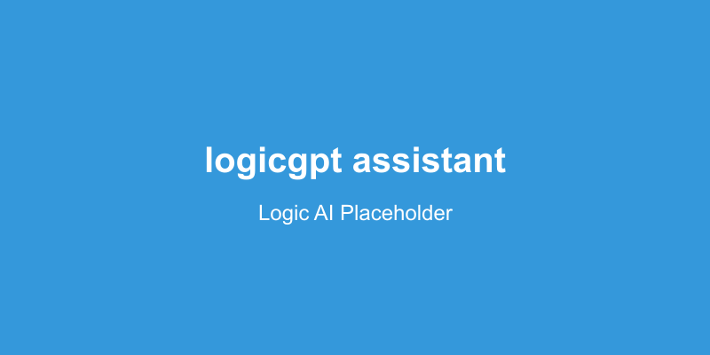 LogicGPT Assistant